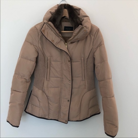 Zara Jackets & Blazers - Zara Basic Womens Medium Puffer Jacket